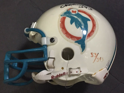 Dan Marino Signed Miami Dolphins Mini Football Helmet 343 Td Auto HOF UDA COA LE