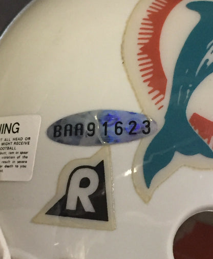Dan Marino Signed Miami Dolphins Mini Football Helmet 343 Td Auto HOF UDA COA LE