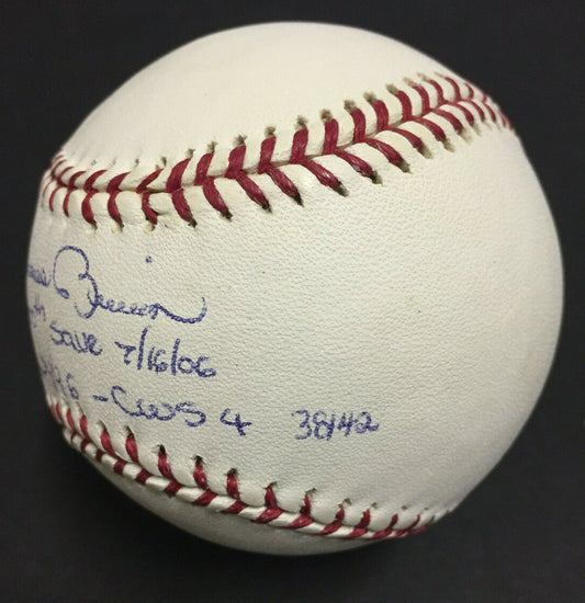 Mariano Rivera Signed MLB Baseball 400 Save & Date Autograph HOF Steiner /42