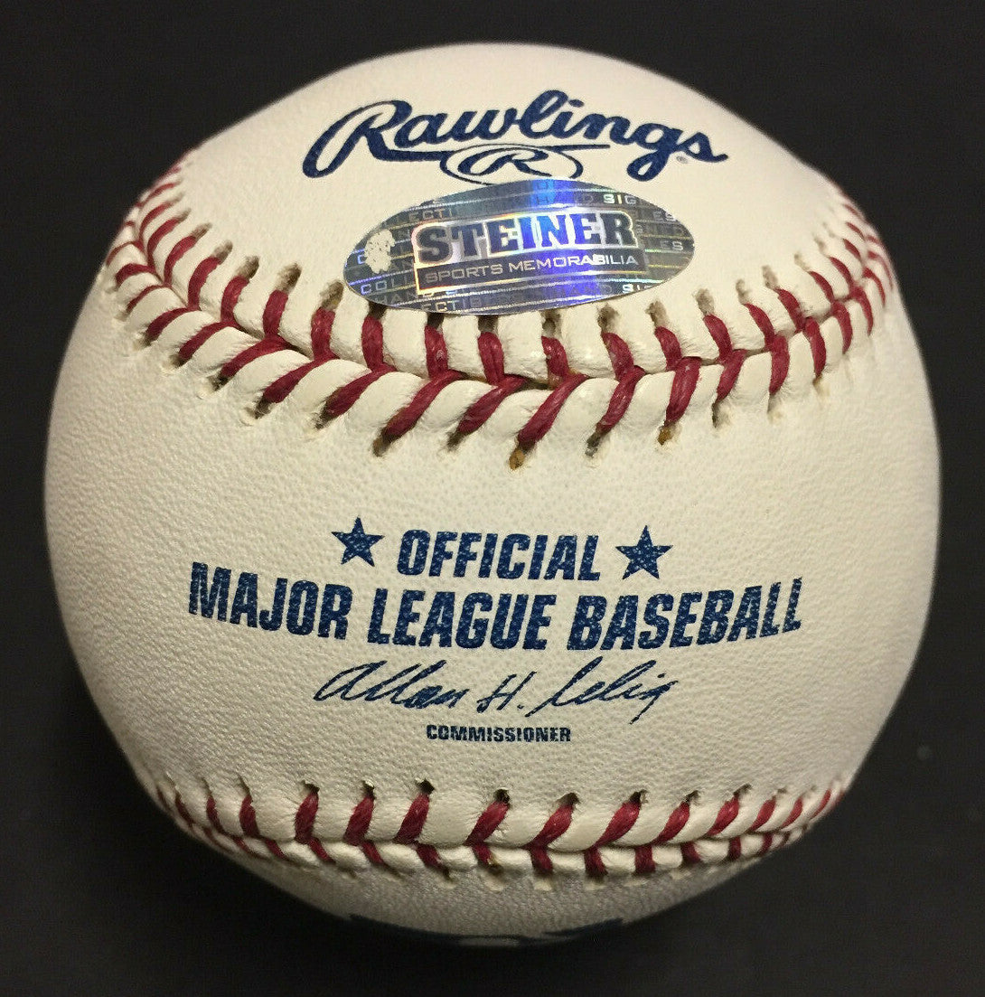 Mariano Rivera Signed MLB Baseball 400 Save & Date Autograph HOF Steiner /42