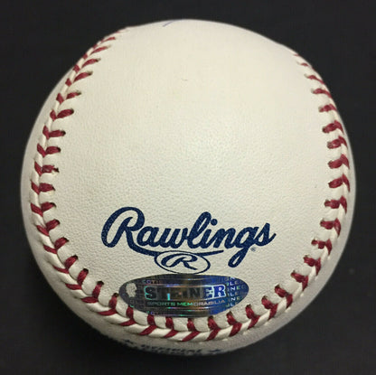 Mariano Rivera Signed MLB Baseball 400 Save & Date Autograph HOF Steiner /42