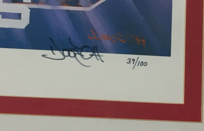 300 Wins 3000 K Signed 6 Auto Doo S Oh litho framed Tom Seaver Ryan COA /100