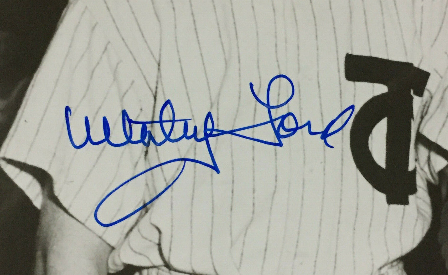 Whitey Ford Tom Gorman Signed 8x10 Yankees Rookie Photo Mint 2 auto JSA