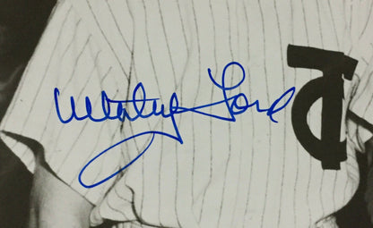 Whitey Ford Tom Gorman Signed 8x10 Yankees Rookie Photo Mint 2 auto JSA
