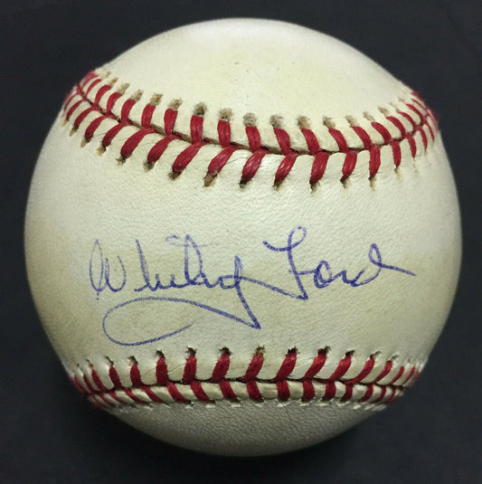 Whitey Ford Ny Yankees Signed Official AL Baseball Autograph HOF UDA COA