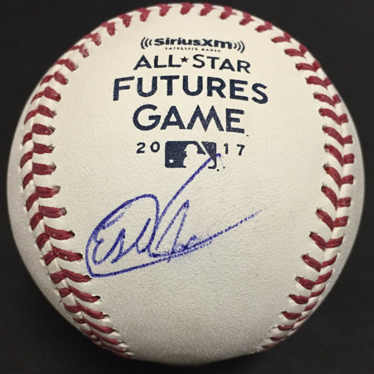 Estevan Florial Yankees Signed 2017 Futures Game Baseball Autograph CBM COA