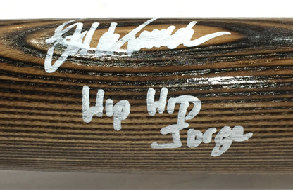 Jorge Posada Yankees signed Game Model Louisville Bat Hip Hip Jorge Auto Jsa Coa
