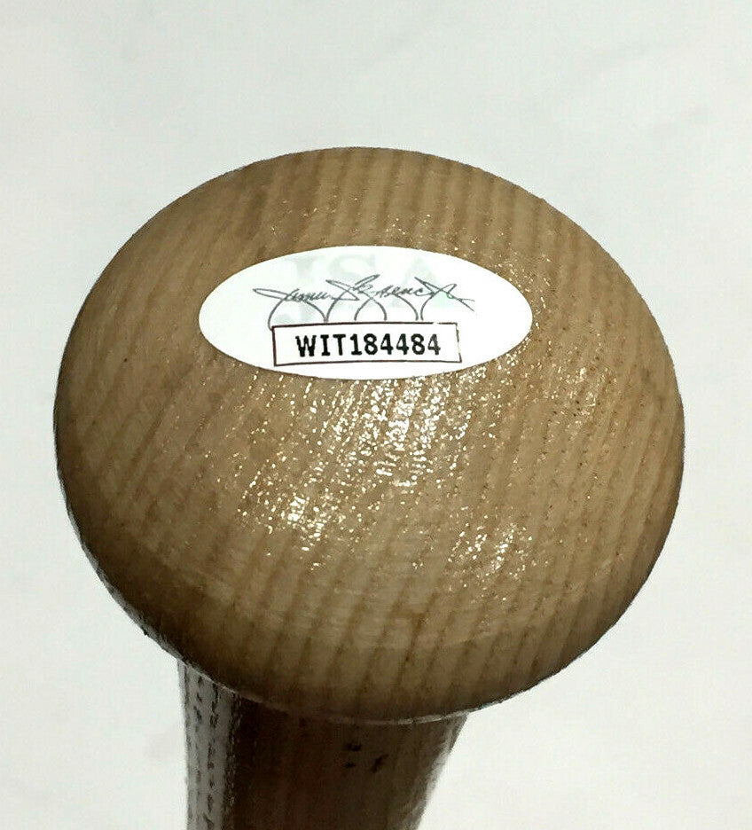 Jorge Posada Yankees signed Game Model Louisville Bat Hip Hip Jorge Auto Jsa Coa