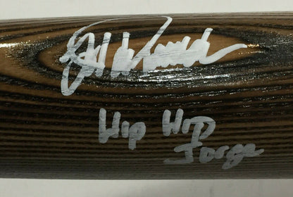 Jorge Posada Yankees signed Game Model Louisville Bat Hip Hip Jorge Auto Jsa Coa