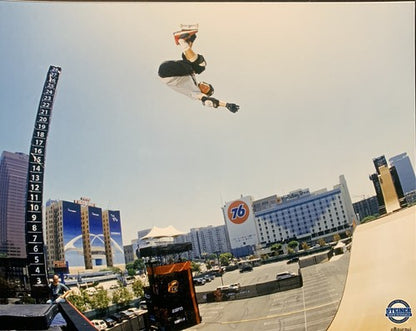 TONY HAWK Skateboard 8 x 10 Action Photo Skateboarding Deck Steiner