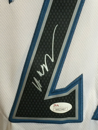 Andrew Wiggins Signed Timberwolves Basketball Jersey INS ROY 2015 Autograph JSA