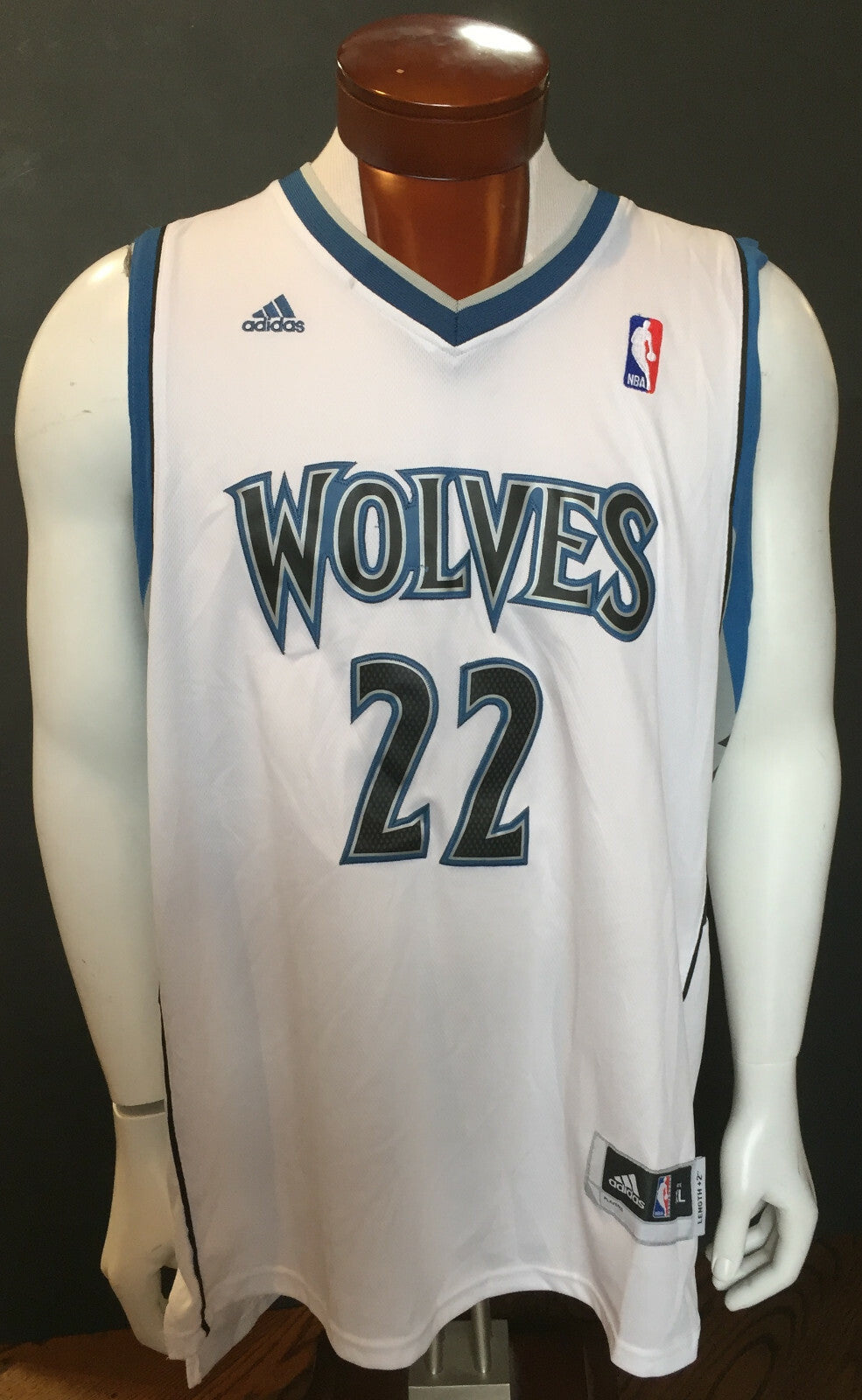 Andrew Wiggins Signed Timberwolves Basketball Jersey INS ROY 2015 Autograph JSA