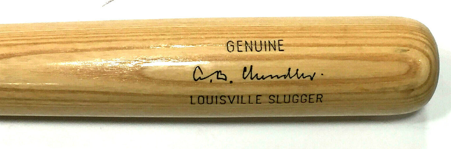 Happy Chandler Signed Pro Model LS Baseball Bat Mint Autograph Rare PSA