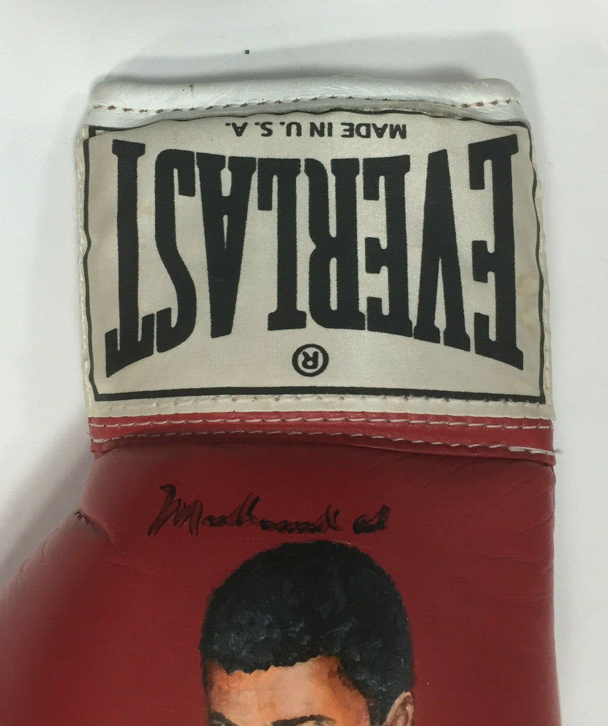 Muhammad Ali Signed Wayne Prokopiak hand Painted Boxing Glove Mint 1/1 Psa Loa