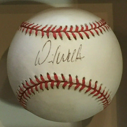 1998 Yankees Signed David Wells Baseball PG Photo framed 23 Auto Jeter Steiner