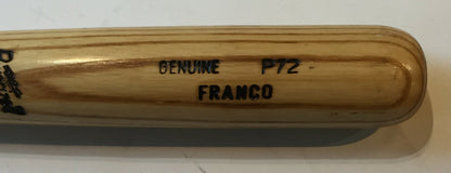 John Franco Ny Mets Signed Game Issued #31 Louisville P72 Bat Autograph CBM COA