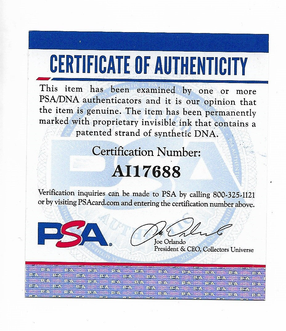 Kirby Puckett Signed Game Used Bat P339 Hanging Like a Sack of Nuts Auto PSA Coa