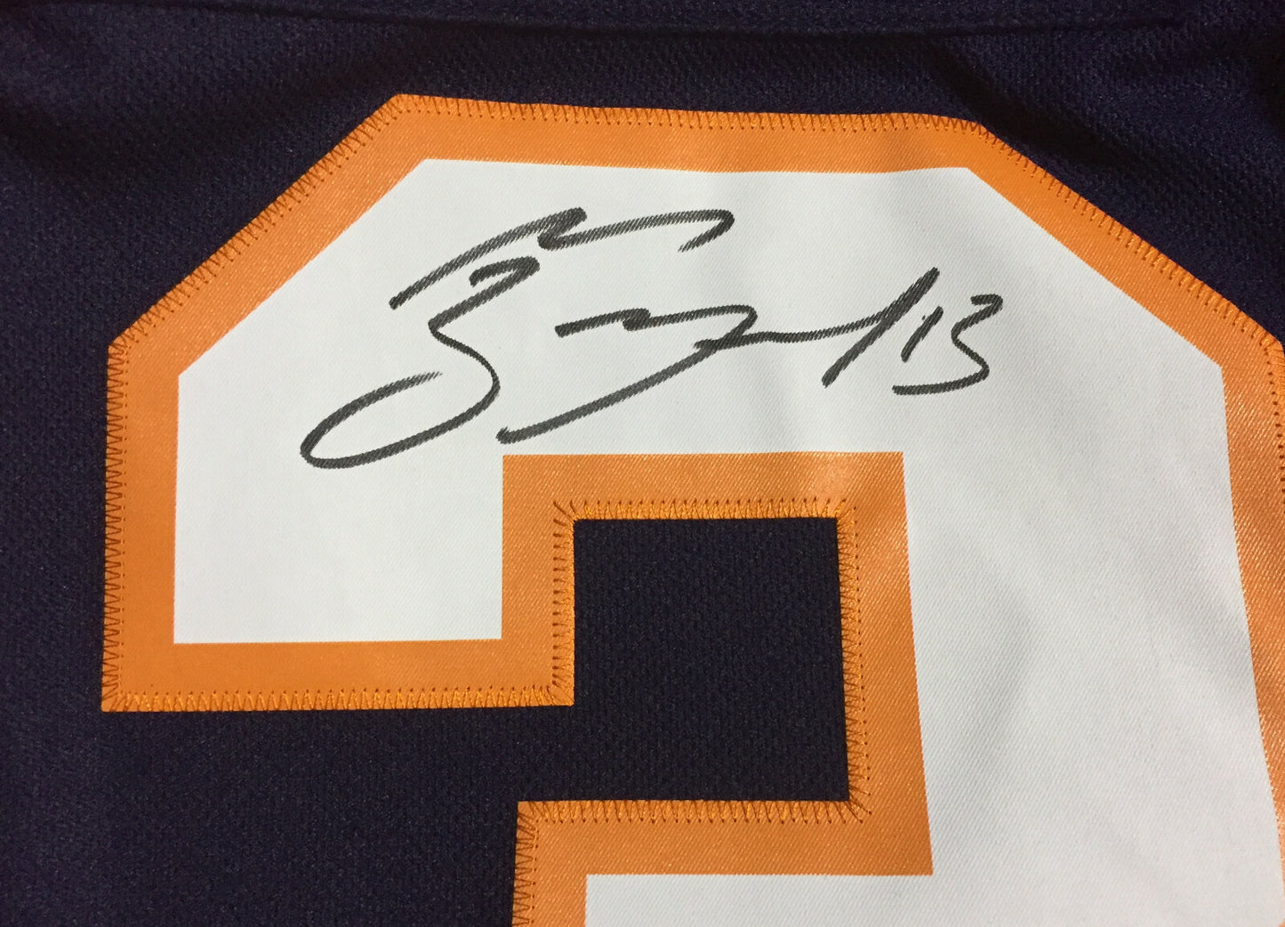 Mathew Barzal Signed Authentic Retro Islanders Jersey Fight Strap auto Fanatics