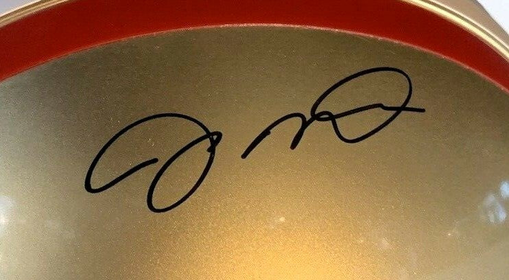 Joe Montana 49ers Signed FS On Field Speed Authentic Helmet Mint Auto UDA COA