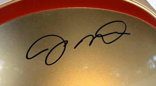 Joe Montana 49ers Signed FS On Field Speed Authentic Helmet Mint Auto UDA COA