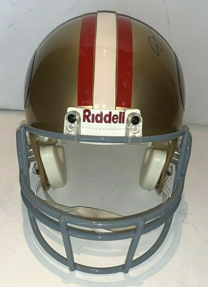 Joe Montana 49ers Signed FS On Field Speed Authentic Helmet Mint Auto UDA COA