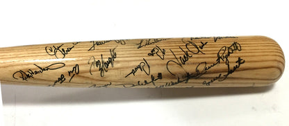 1988 Yankees Team Signed game used Bat Rickey Henderson Don Mattingly Winfield