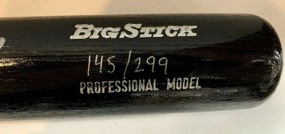 Wade Boggs Signed Big Stick Baseball Bat INS 8/7/99 3000 Hits Autograph COA /299