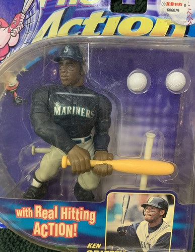 1998 Starting Lineup Pro Action Ken Griffey Jr. Action Figures New Nib Figure