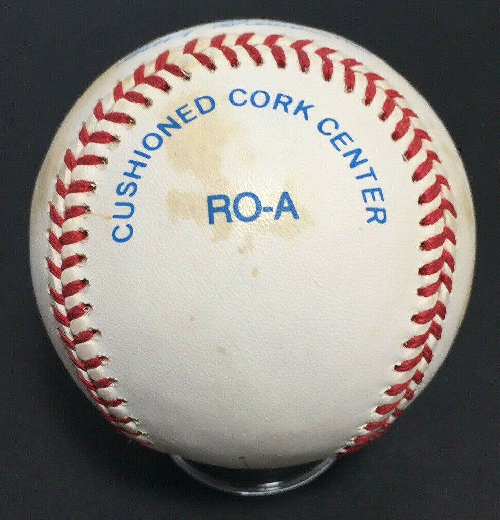 Michael Jordan Bulls Signed Game Used Official AL Baseball Autograph HOF PSA LOA