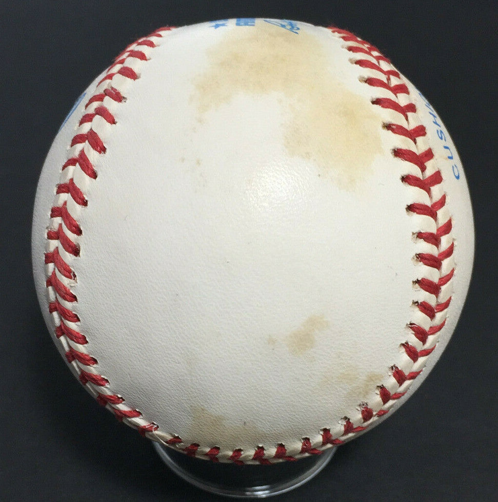 Michael Jordan Bulls Signed Game Used Official AL Baseball Autograph HOF PSA LOA