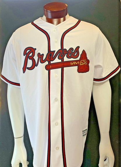 Ronald Acuna Jr. Signed Braves Majestic Jersey MLB Debut Rookie Auto JSA COA Mvp