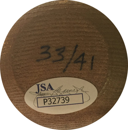 Tom Henrich Mickey Owen Signed Adirondack Bat 1941 World Series JSA Le /41 Auto