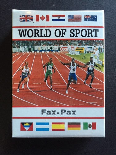 Fax Pax World Of Sport 20 Set Factory Case Michael Jordan Diego Maradona Mint