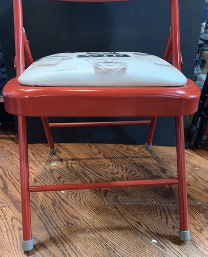 WWE 2014 VIP Experience Wrestling Chair CM Punk John Cena Alberto Del Rio Seat
