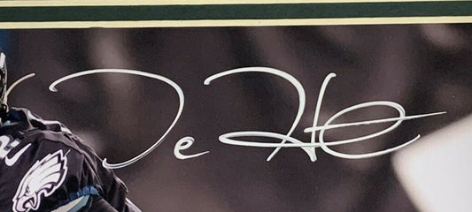 Jalen Hurts Signed 8x10 Photo Framed Eagles Coin Mint Autograph JSA COA