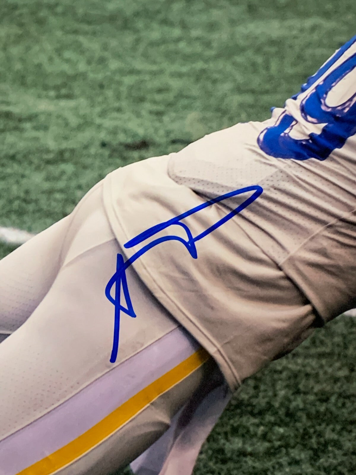 Aaron Donald LA Rams Signed 16x20 Sack Photo Framed Mint Autograph JSA COA