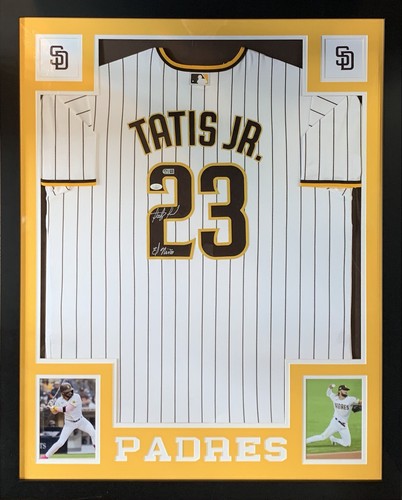 Fernando Tatis Jr. Signed Nike Padres Jersey INS El Nino Auto Framed JSA COA