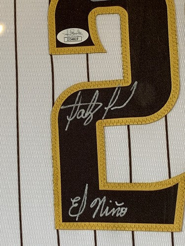 Fernando Tatis Jr. Signed Nike Padres Jersey INS El Nino Auto Framed JSA COA
