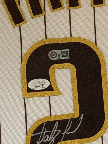 Fernando Tatis Jr. Signed Nike Padres Jersey INS El Nino Auto Framed JSA COA