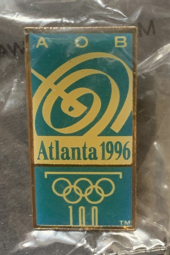 1996 Olympic Summer Games Atlanta 100th Anniversary Olympics Pin Mint Sealed