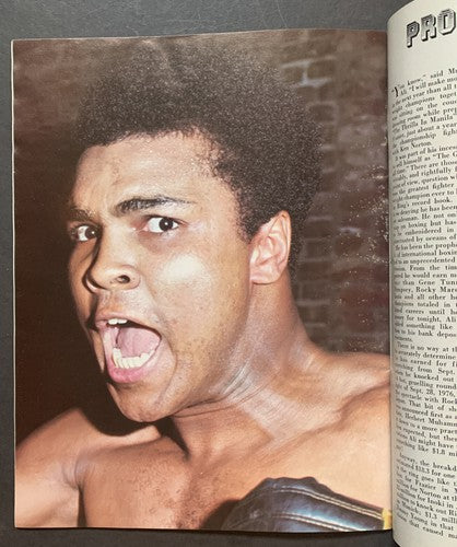 Muhammad Ali vs Ken Norton boxing Program 1976 Yankee Stadium 1st Event Original