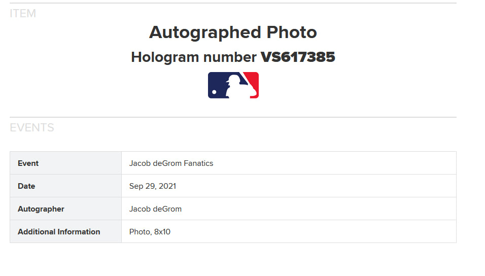 Jacob DeGrom Mets Signed 8x10 Photo Framed Mint Autograph MLB holo Fanatics CY