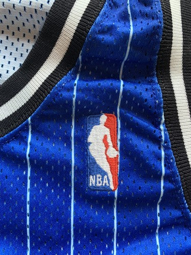 Penny Hardaway signed 1995 96 + 4 Pro Cut Orlando Magic Champion Jersey Auto UDA