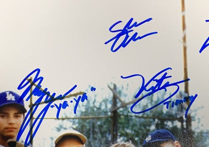 THE SANDLOT Movie Cast Signed 16x20 Photo Framed 8 Autograph Smalls Ham JSA COA