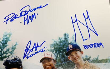 THE SANDLOT Movie Cast Signed 16x20 Photo Framed 8 Autograph Smalls Ham JSA COA