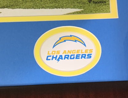 Justin Herbert signed 16x20 photo framed Chargers 2020 ROY Plaque Auto Fanatics