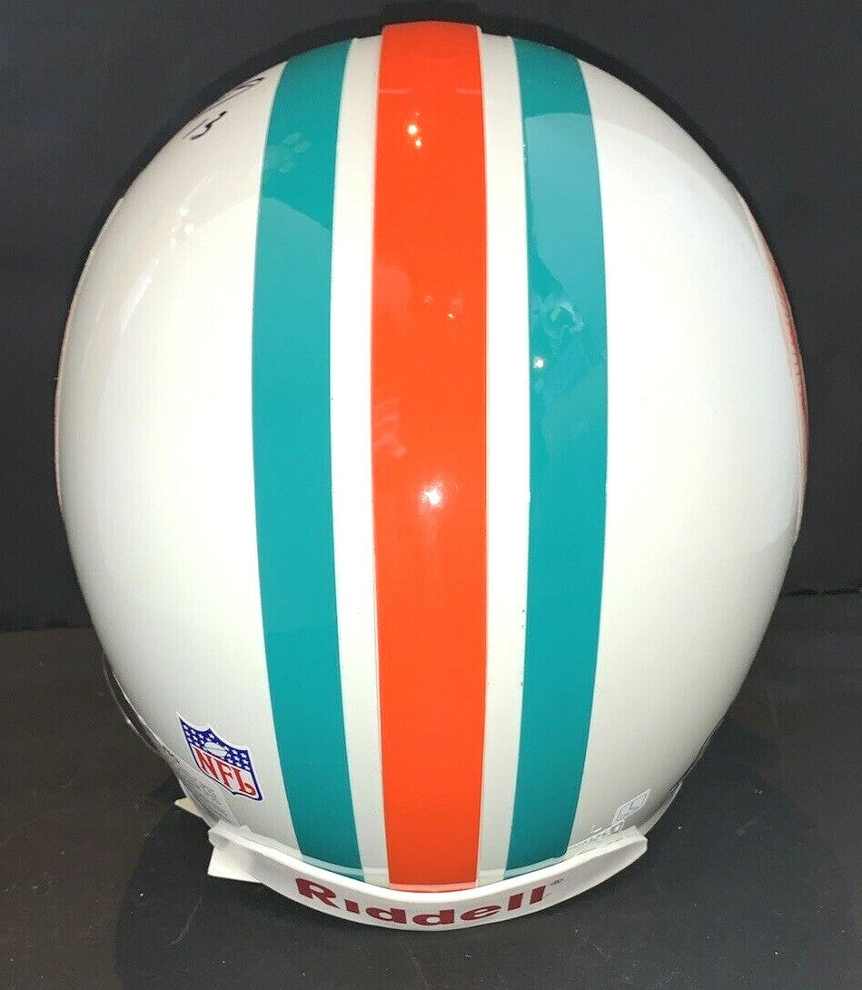 Dan Marino Signed Dolphins FS Pro Line Record Breaker Helmet UDA COA LE/343 Auto