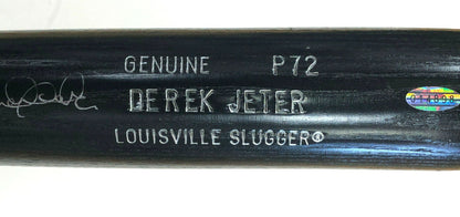 Derek Jeter Signed Game Issued P72 Block Letters Bat 1998 Auto Yankees STEINER