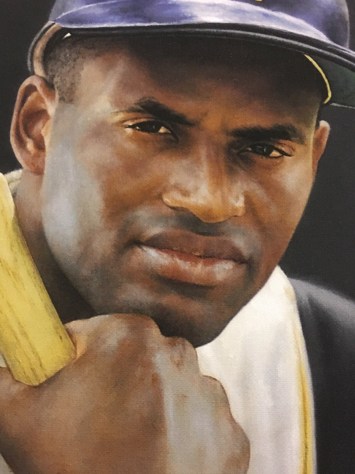 Roberto Clemente Pittsburgh Pirates 11x14 Giclee Painting Canvas Ron Stark