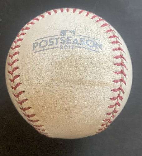 Gary Sanchez MLB Game Used Post Season Baseball 2017 Yankees vs Astros Steiner